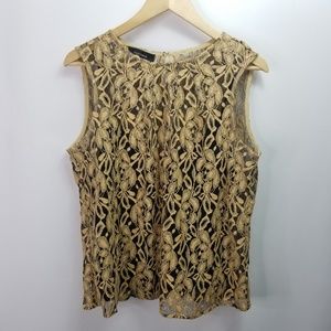 JONESWEAR Plus Size Sleeveless Top